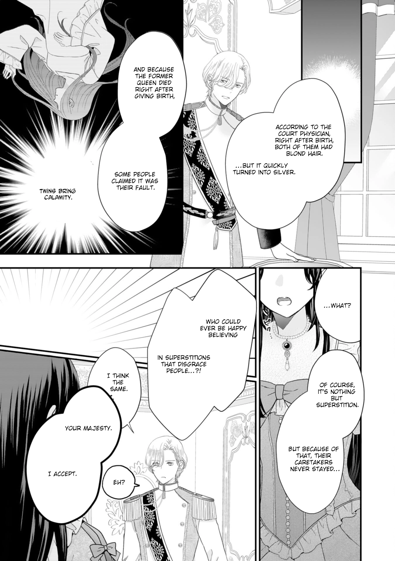 Villainess Stepmother of Twin Princes Who Just Loves Her Cute Boys. Chapter 1 Page 3